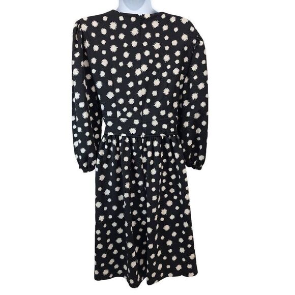 Maggy London Size 10 Women's Petite Wide Waistband Fit & Flare Dress - Picture 2 of 11